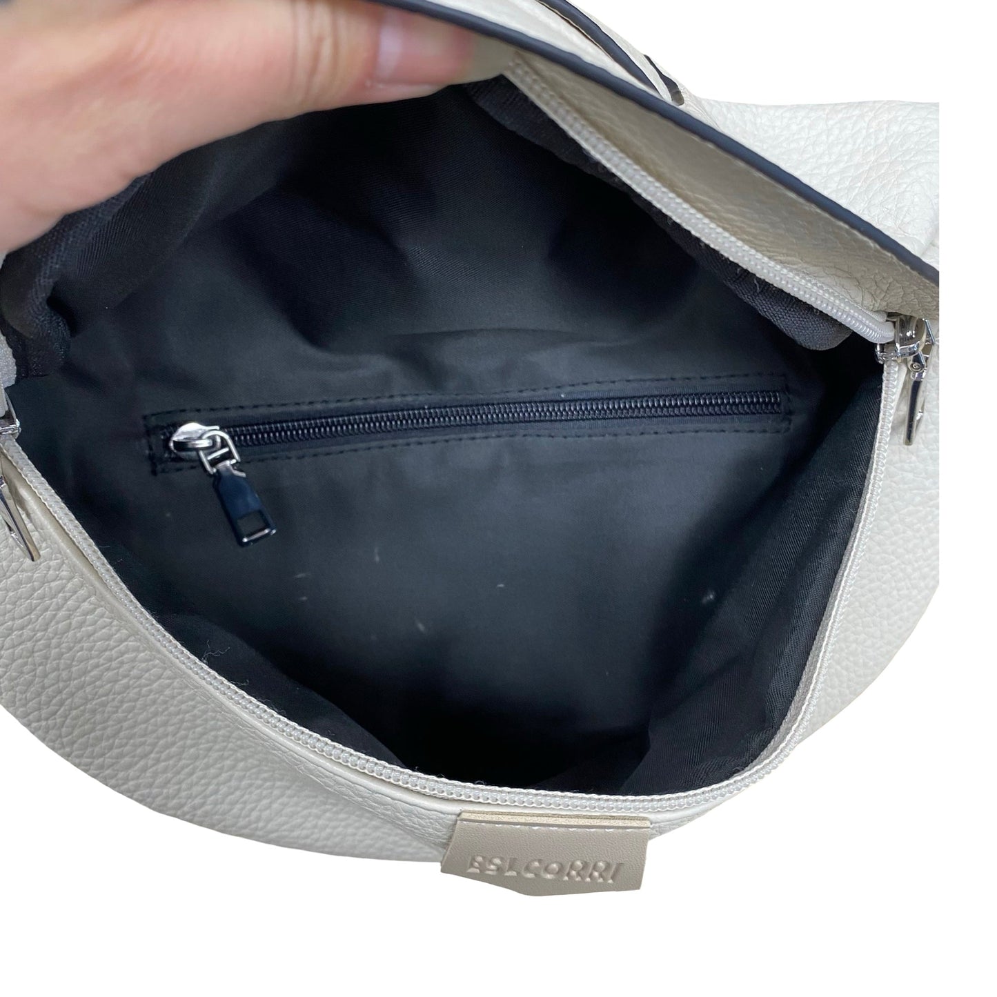 Belt Bag By Eslcorri In Ivory, Size:Large