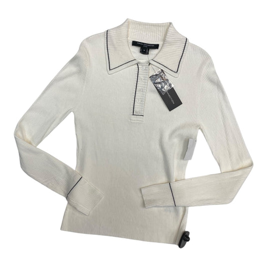 Sweater By French Connection In White, Size:M