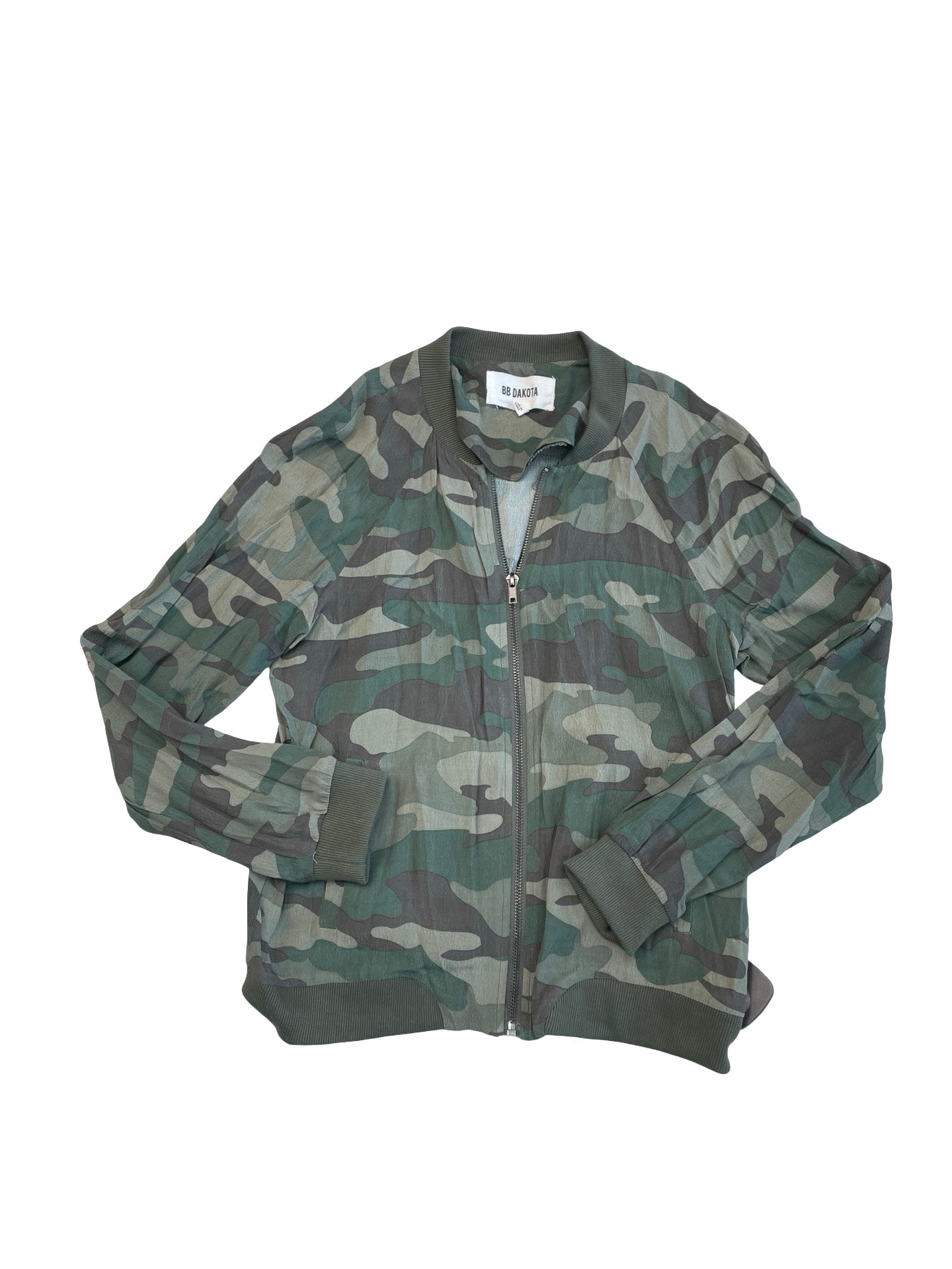 Blazer By Bb Dakota In Camouflage Print, Size:S