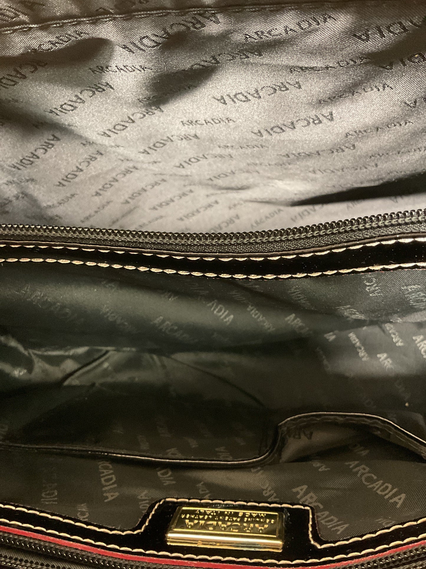 Handbag By Cmb In Black & Brown, Size:Large