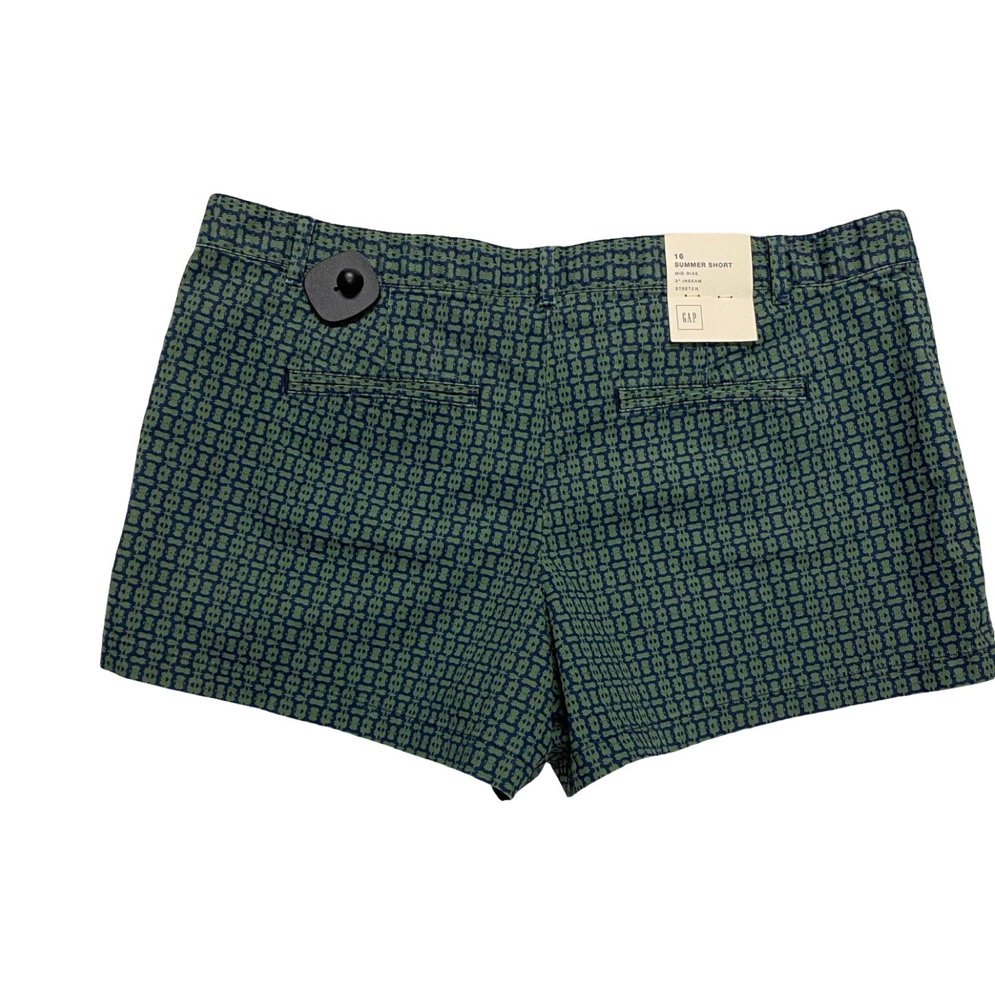 Shorts By Gap In Blue & Green, Size:16