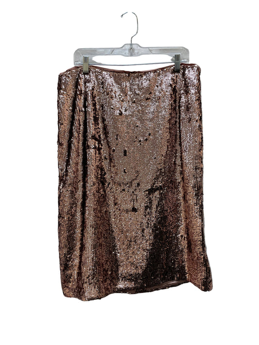 Skirt Midi By J. Crew In Copper, Size:14