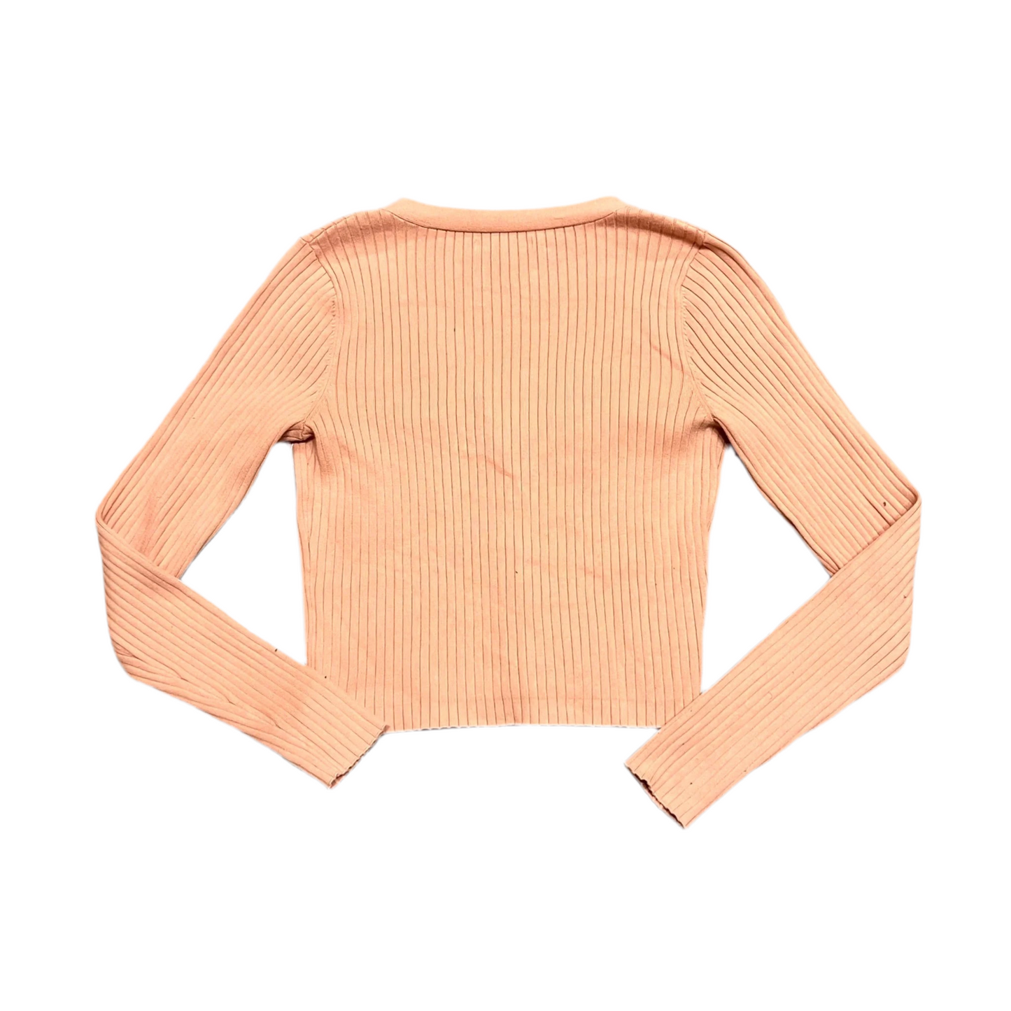 Sweater Cardigan By Reformation In Orange, Size: S