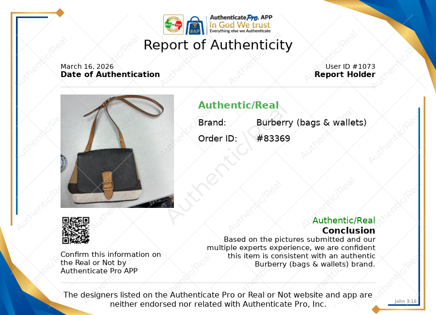 Crossbody Luxury Designer By Burberry In Black & Brown, Size:Medium