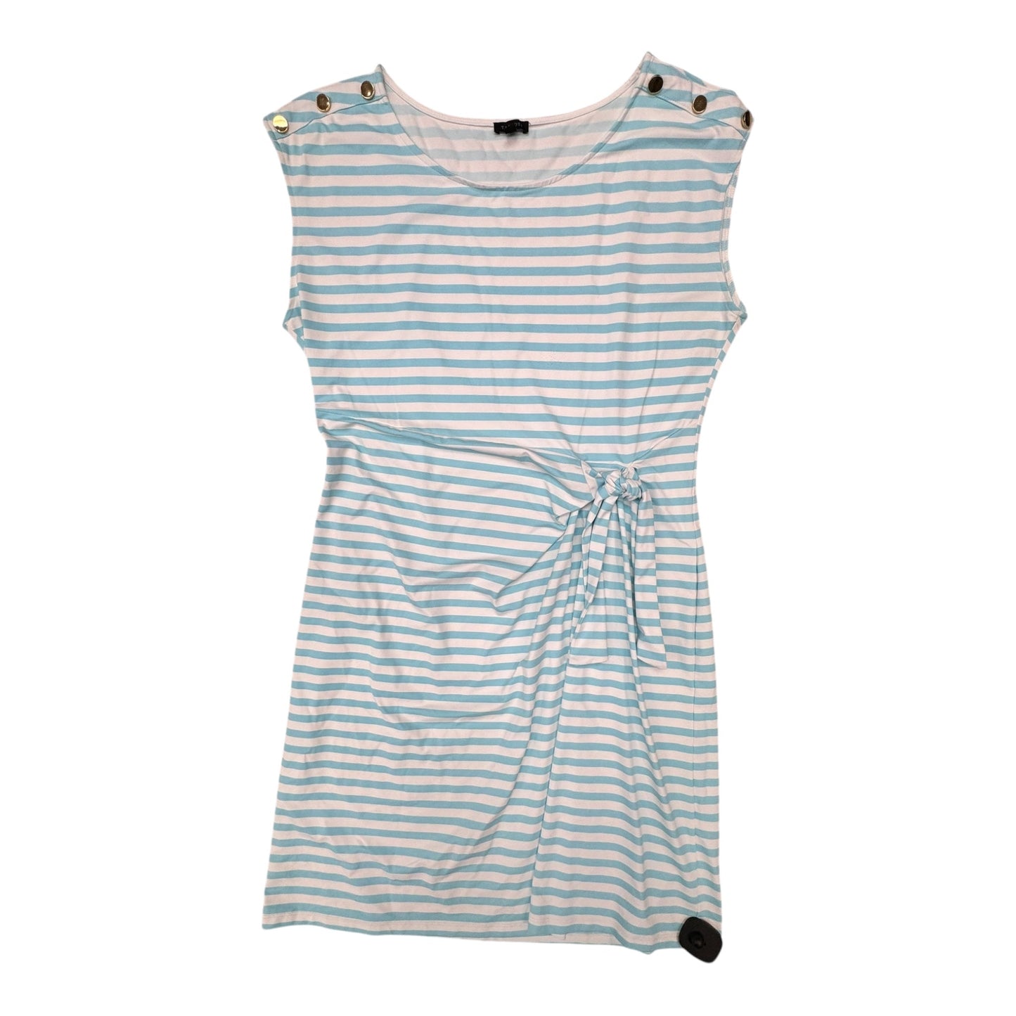 Dress Casual Midi By Talbots In Striped Pattern, Size:Xl