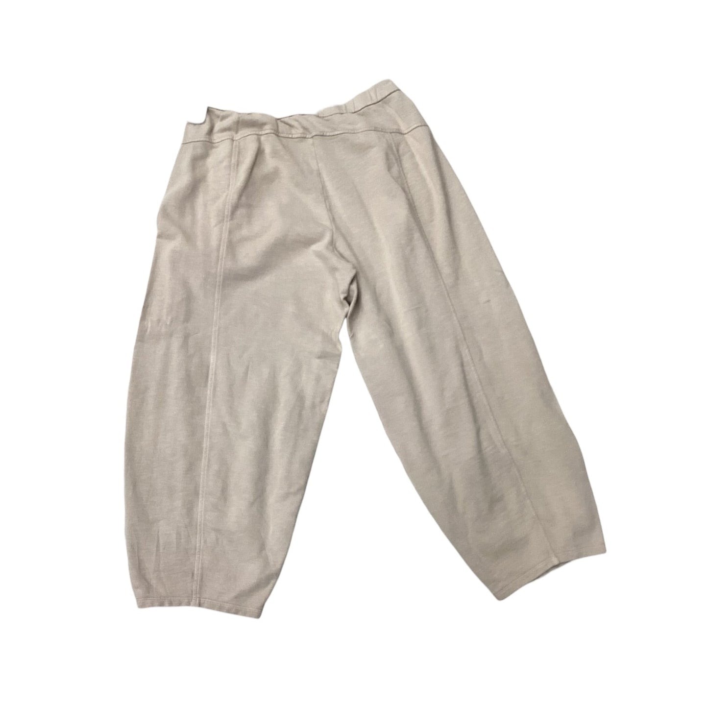 Athletic Pants By Eileen Fisher In Cream, Size:L