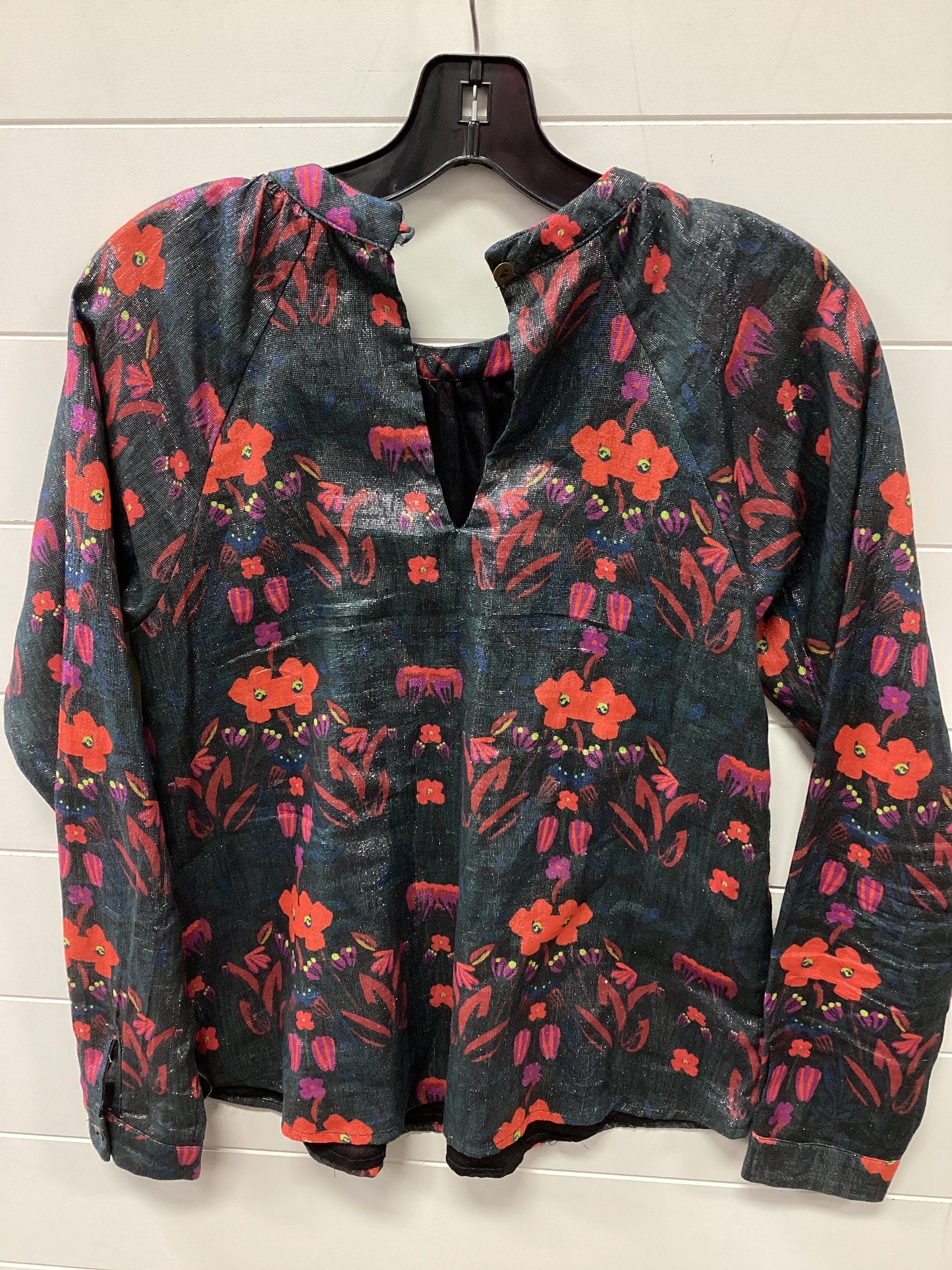 Top Ls By Cmb In Silver, Size:Xs