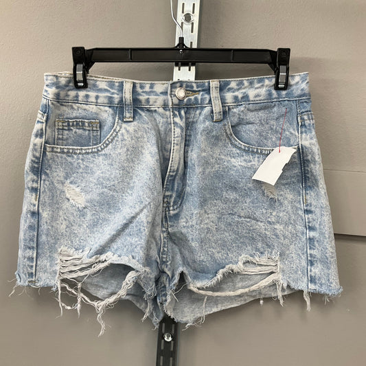 Shorts By Shein In Blue Denim, Size:4