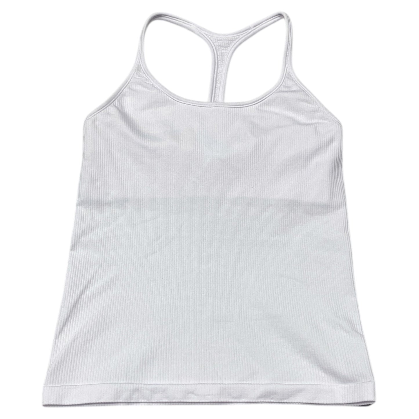 Athletic Tank Top By Athleta In White, Size:M
