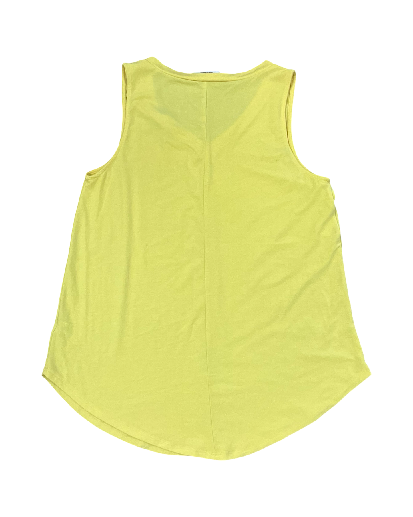 Top Sleeveless By Zenana In Yellow, Size:L