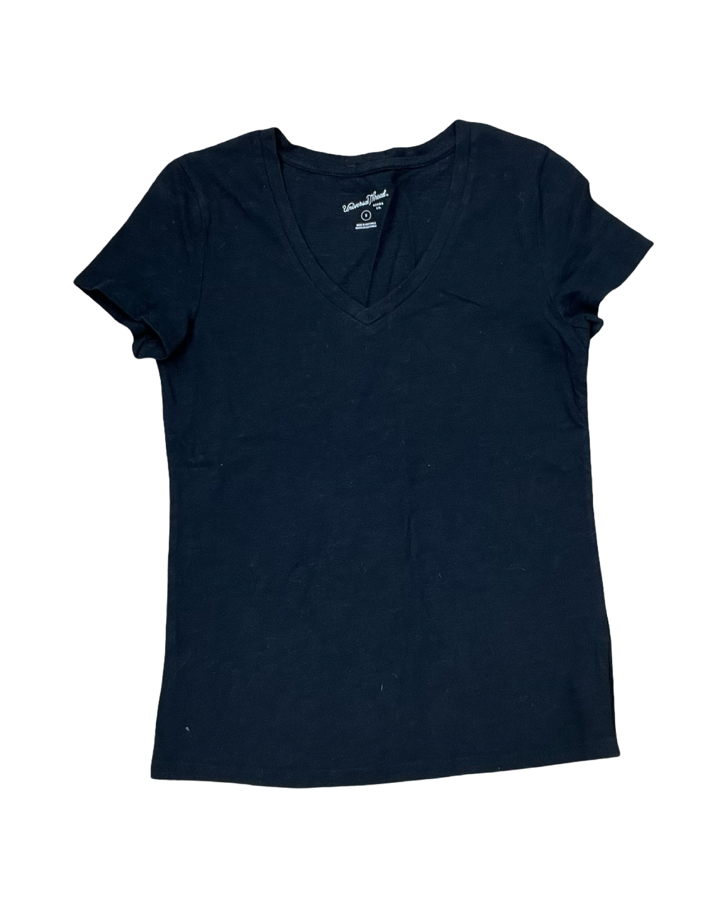 Top Ss Basic By Universal Thread In Black, Size:S