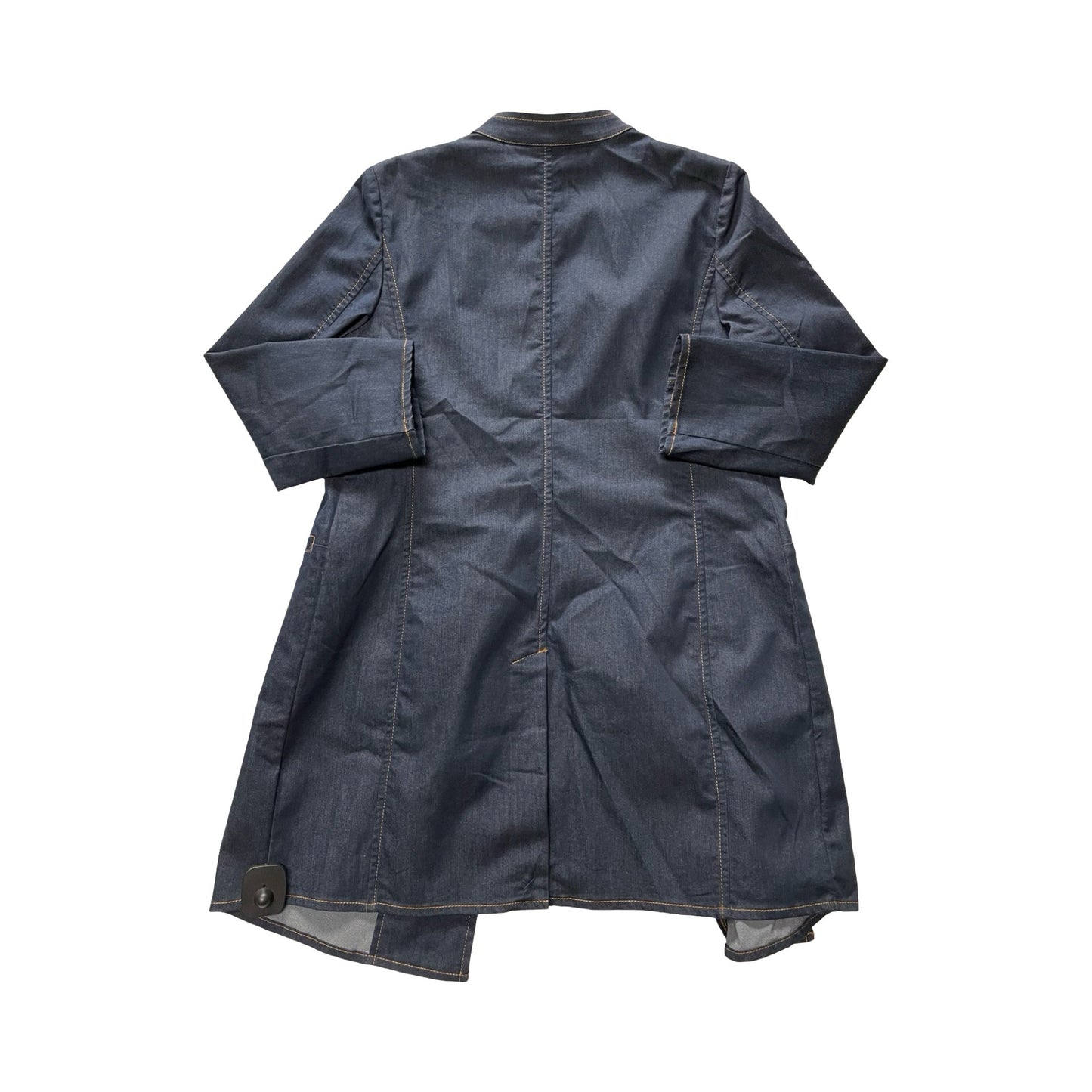 Jacket Denim By Chicos In Blue Denim, Size:M