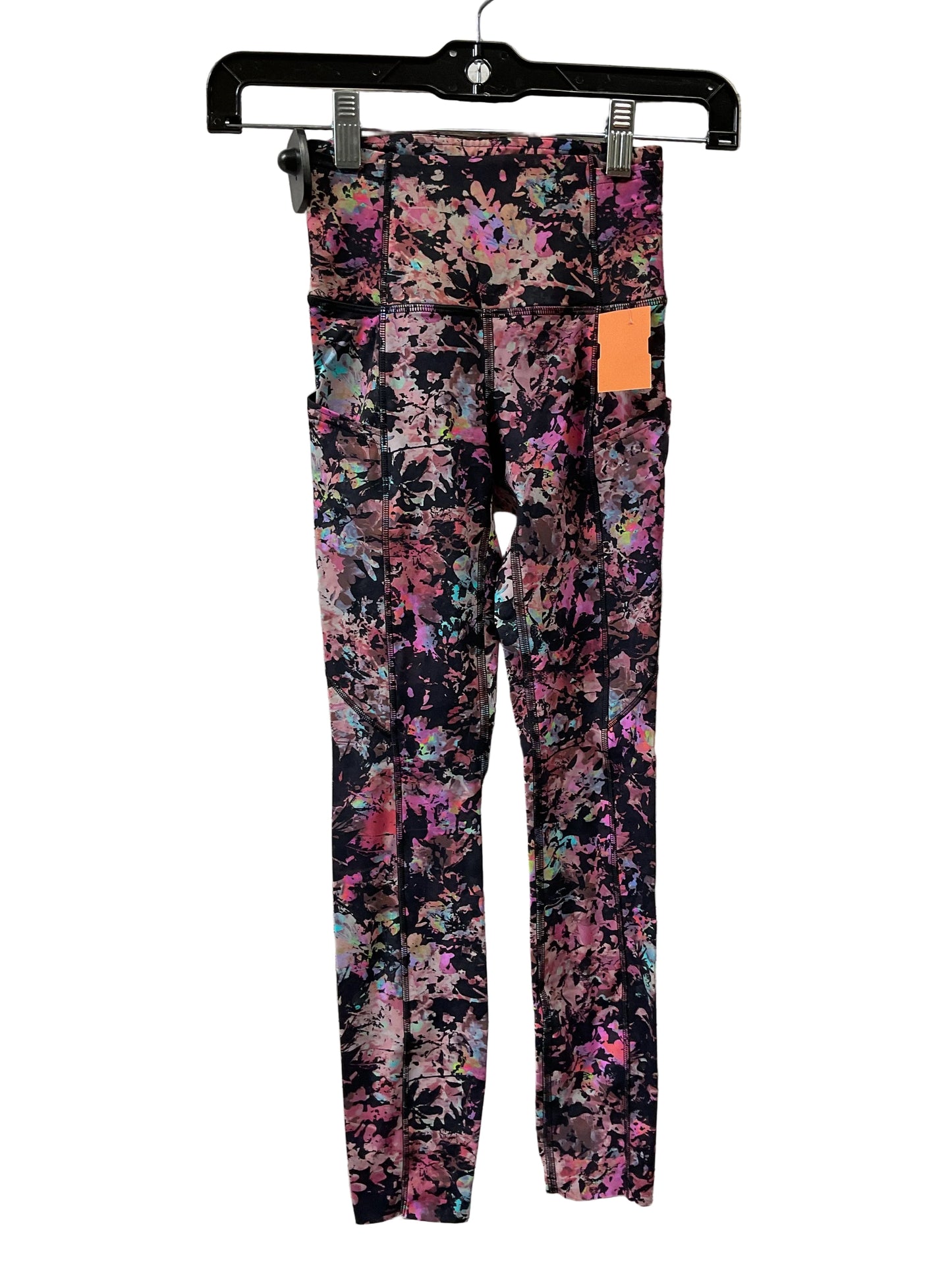 Athletic Leggings By Lululemon In Multi, Size:0