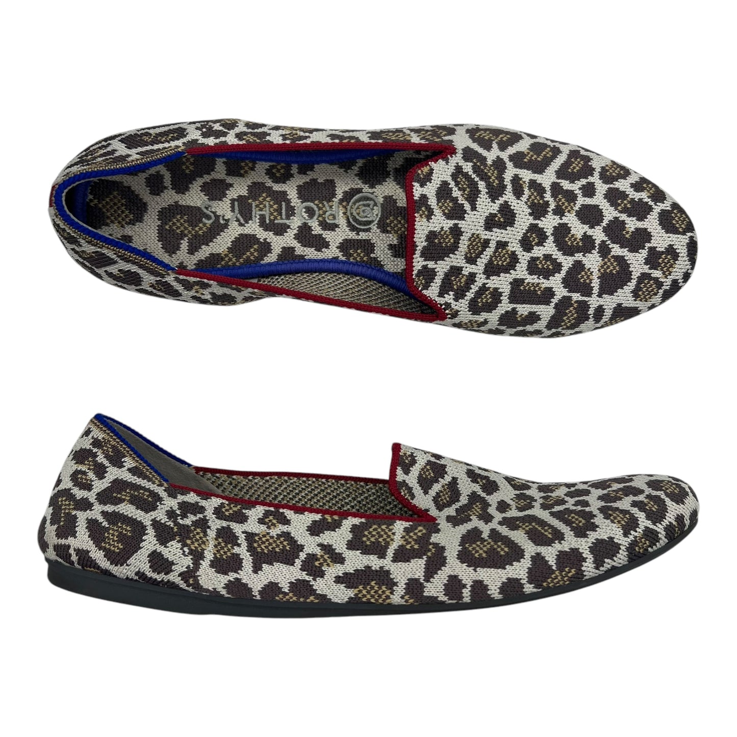 Shoes Flats By Rothys In Animal Print, Size:9.5