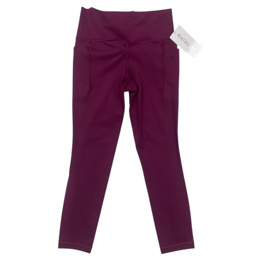 Athletic Leggings By Athleta In Purple, Size:S