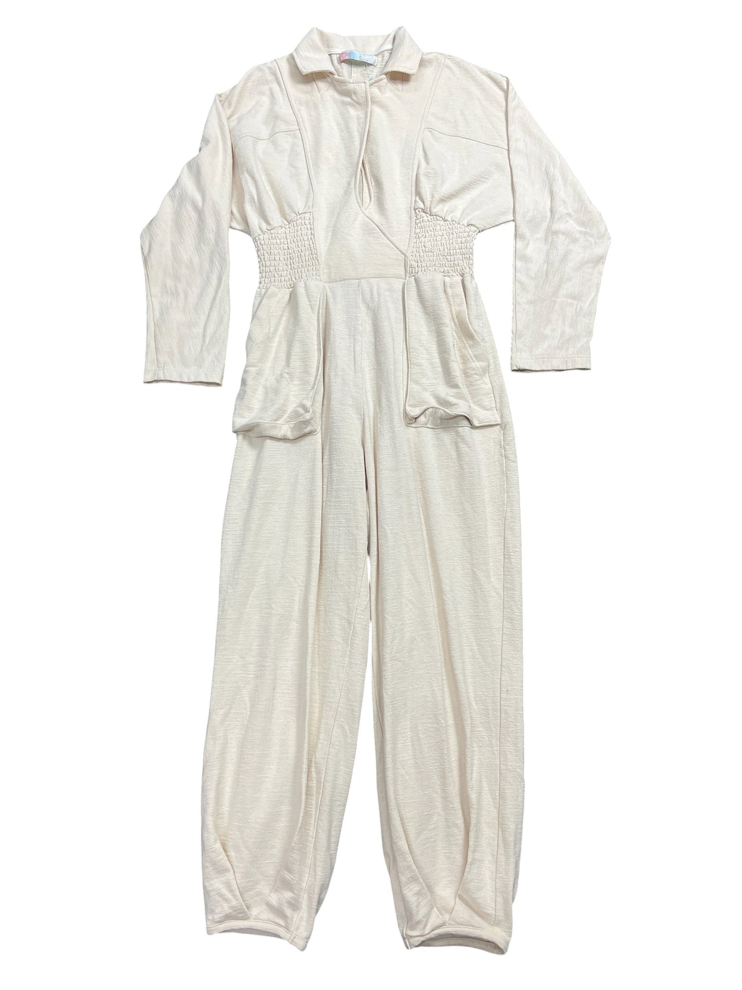 Jumpsuit By Free People In Cream, Size:M