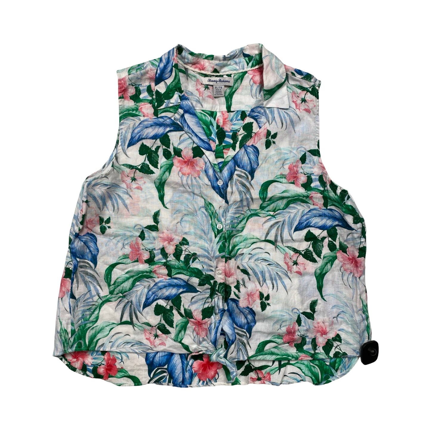 Top Sleeveless By Tommy Bahama In Multi, Size:Xl