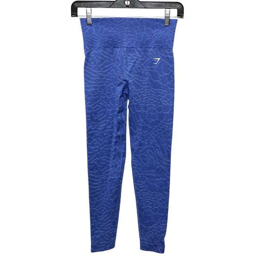 Athletic Leggings By Gym Shark In Blue, Size:S