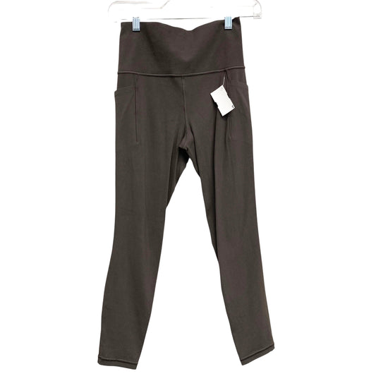 Athletic Leggings By Athleta In Brown, Size:Xs