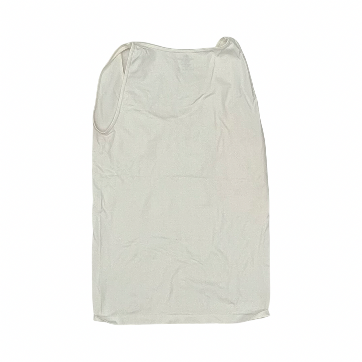 Tank Top By Zenana In White, Size:2X