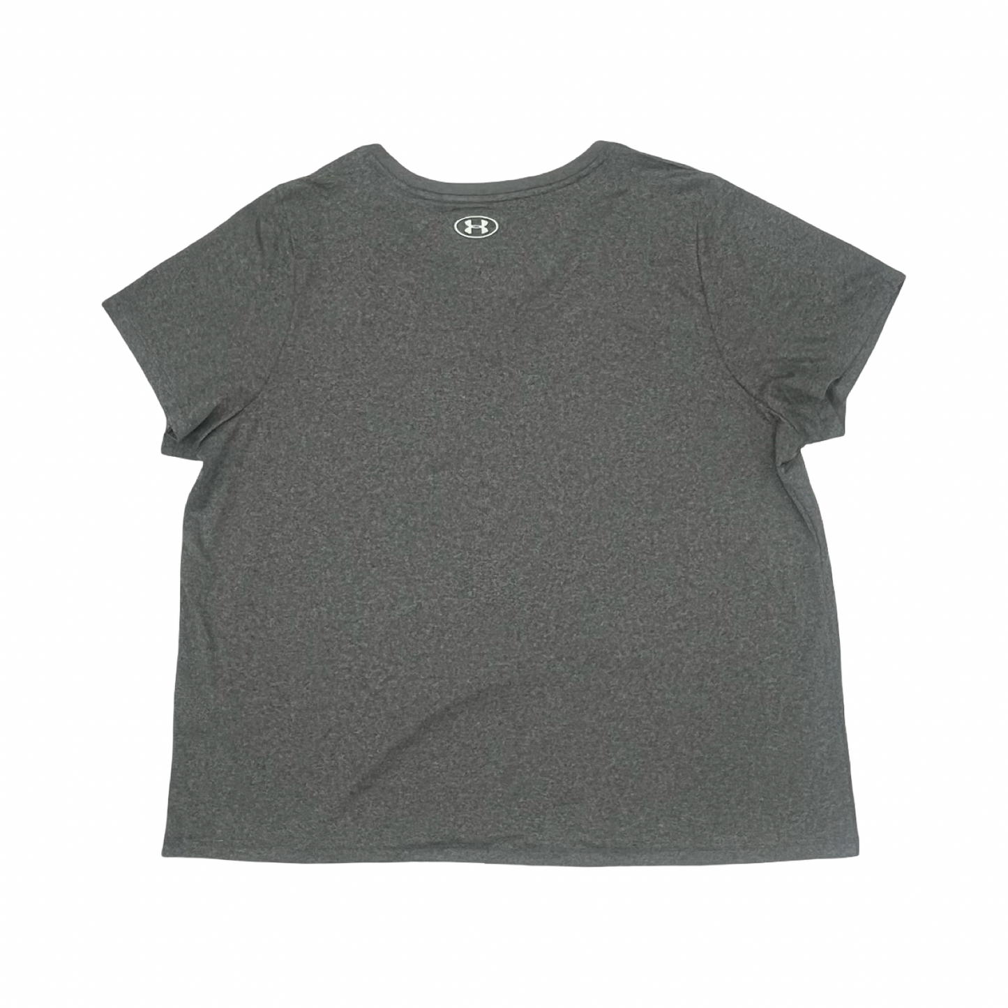 Athletic Top Ss By Under Armour In Grey, Size:2X