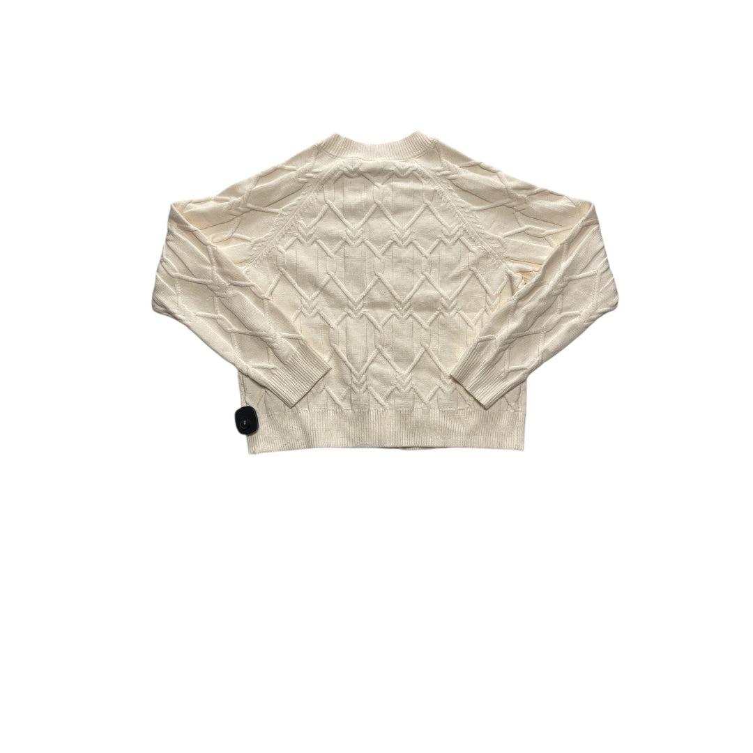 Sweater Cardigan By Cyrus In Cream, Size:L