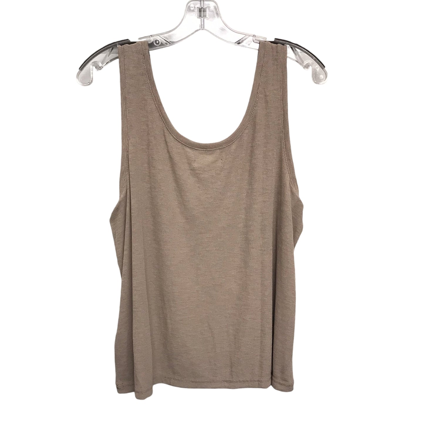 Tank Top By Madewell In Taupe, Size:L