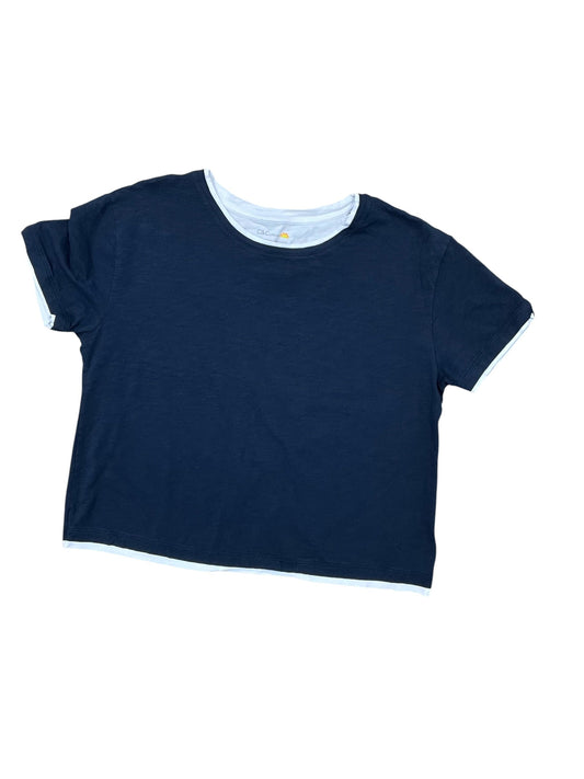 Top Ss By C And C In Blue, Size:Xl
