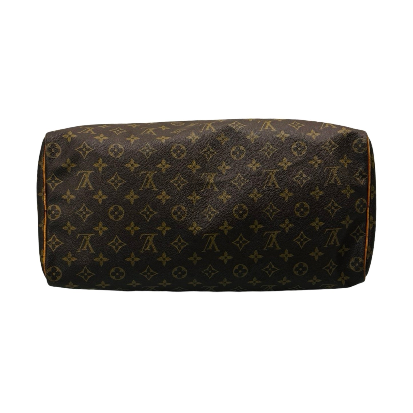 Speedy 40 Monogram Brown Handbag Luxury Designer Louis Vuitton, Size Large
