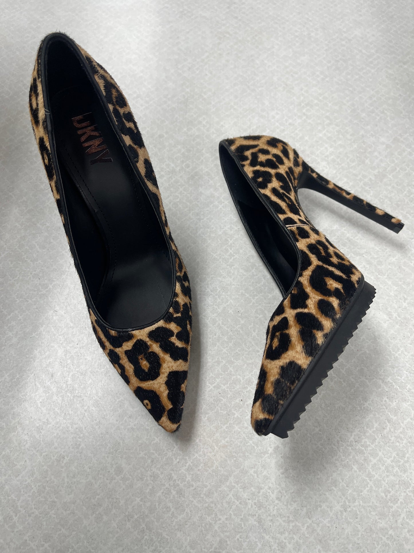 Shoes Heels Stiletto By Dkny In Animal Print, Size:7