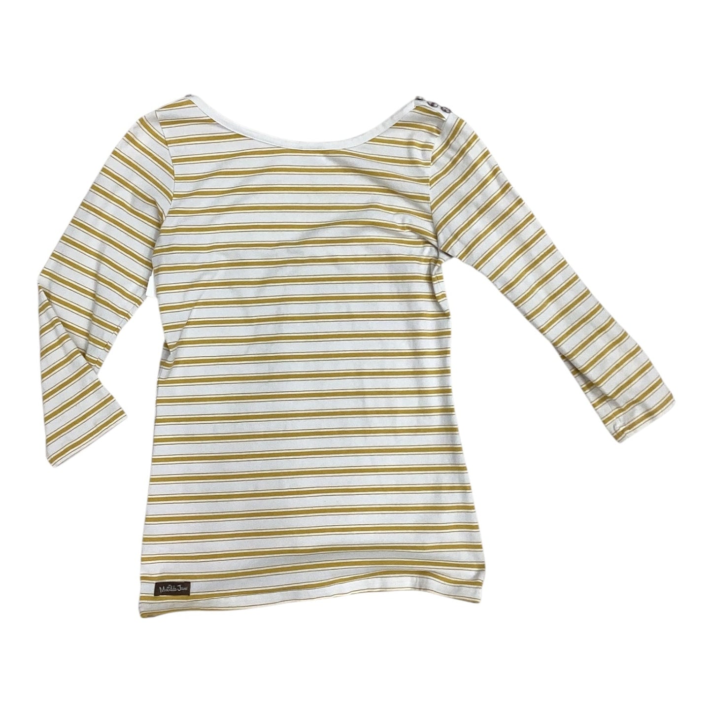 Top 3/4 Sleeve By Matilda Jane In Striped Pattern, Size:S
