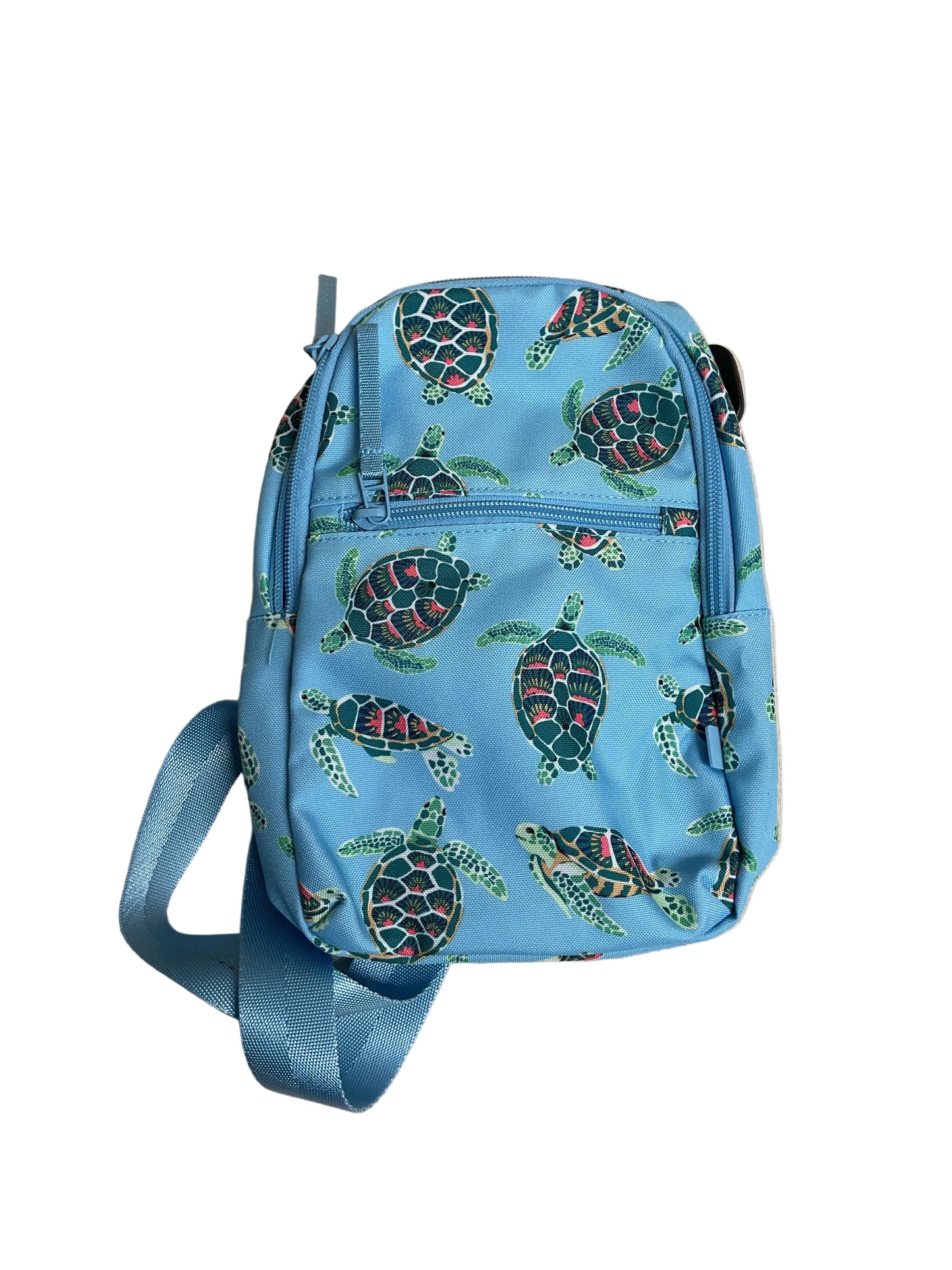Crossbody By Vera Bradley In Blue & Green, Size:Medium