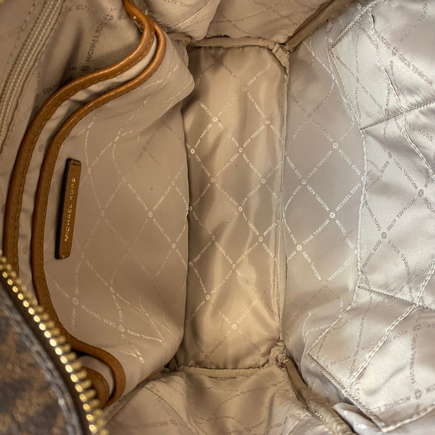 Backpack Designer By Michael Kors, Size: Medium