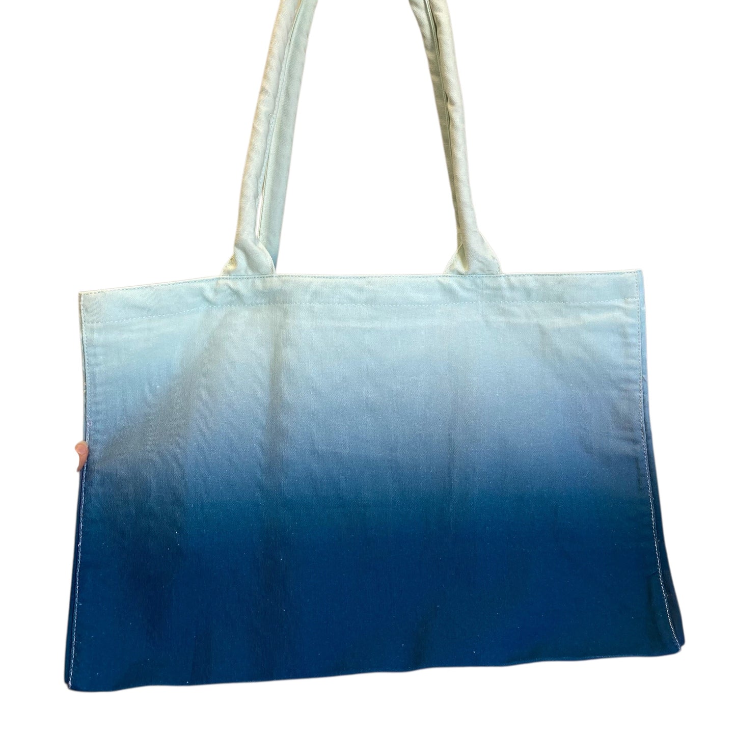 Tote By Athleta In Blue & White, Size:Medium