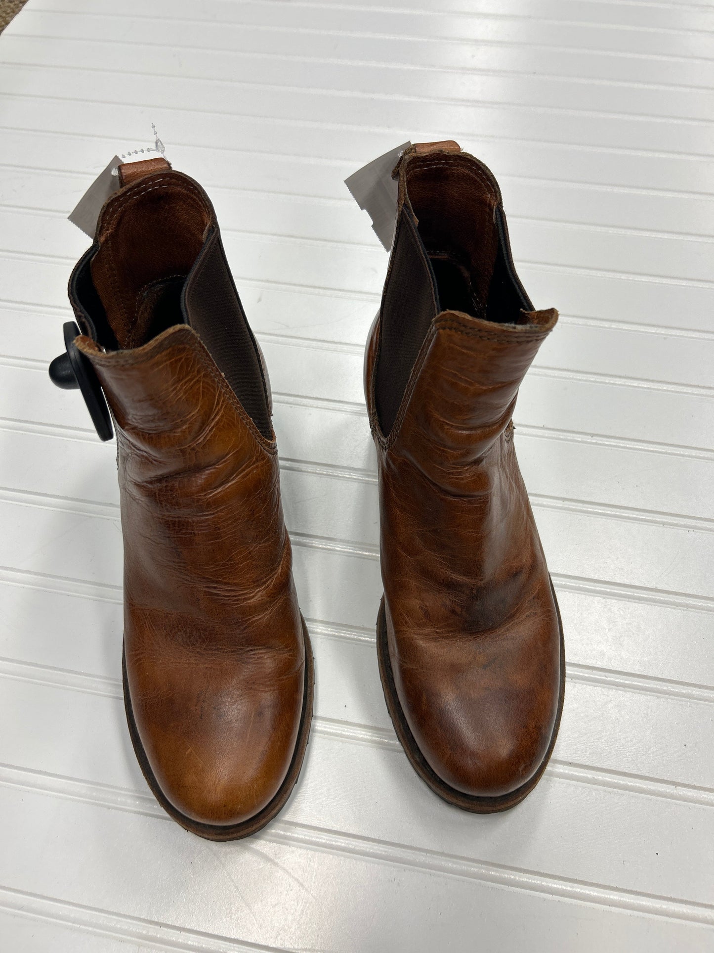 Boots Designer By Frye In Brown, Size:9