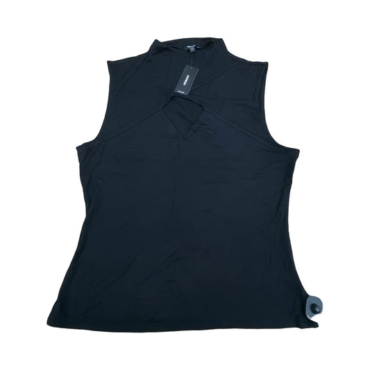Top Sleeveless By Express In Black, Size:L