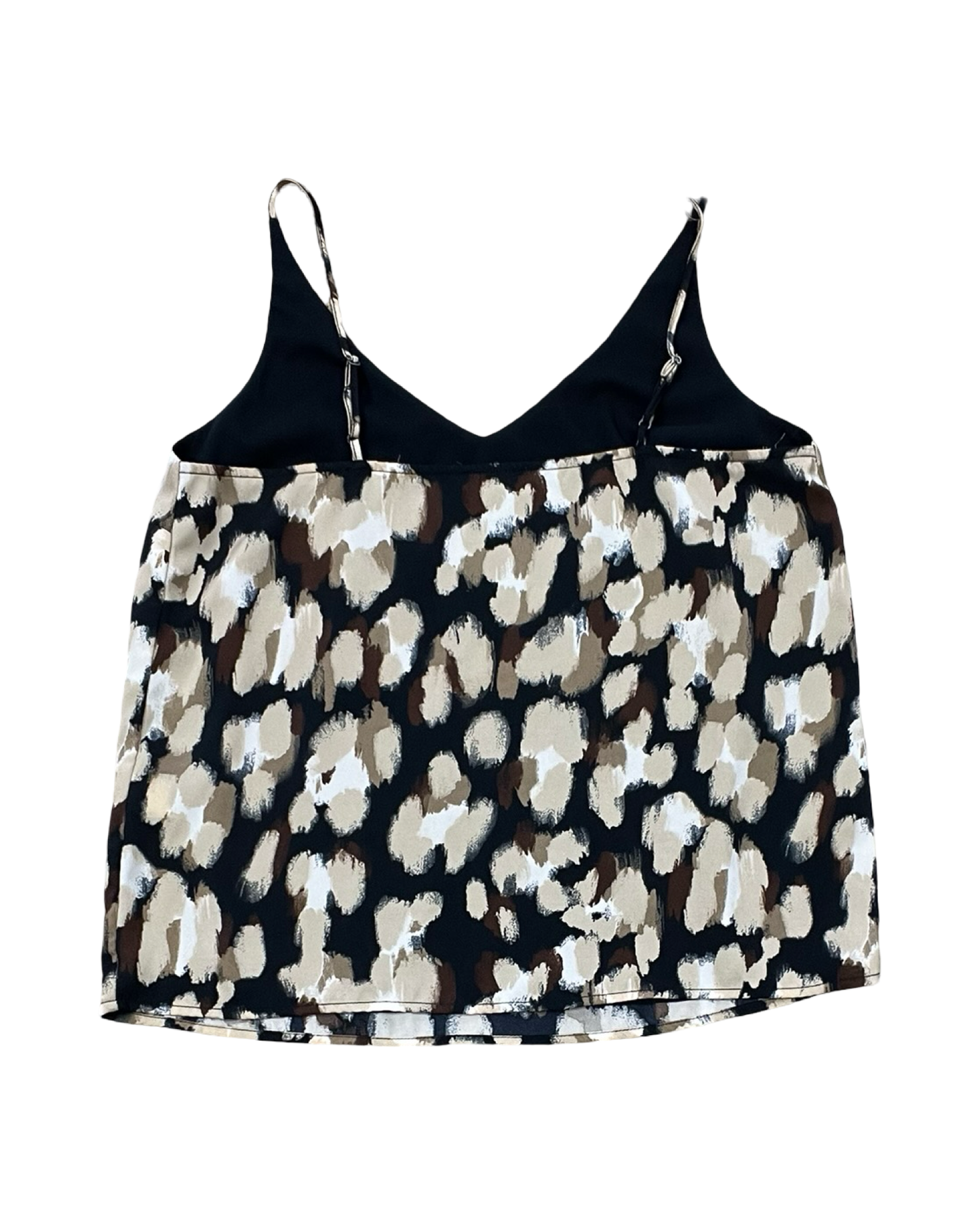Top Cami By Banana Republic In Black & Cream, Size:S