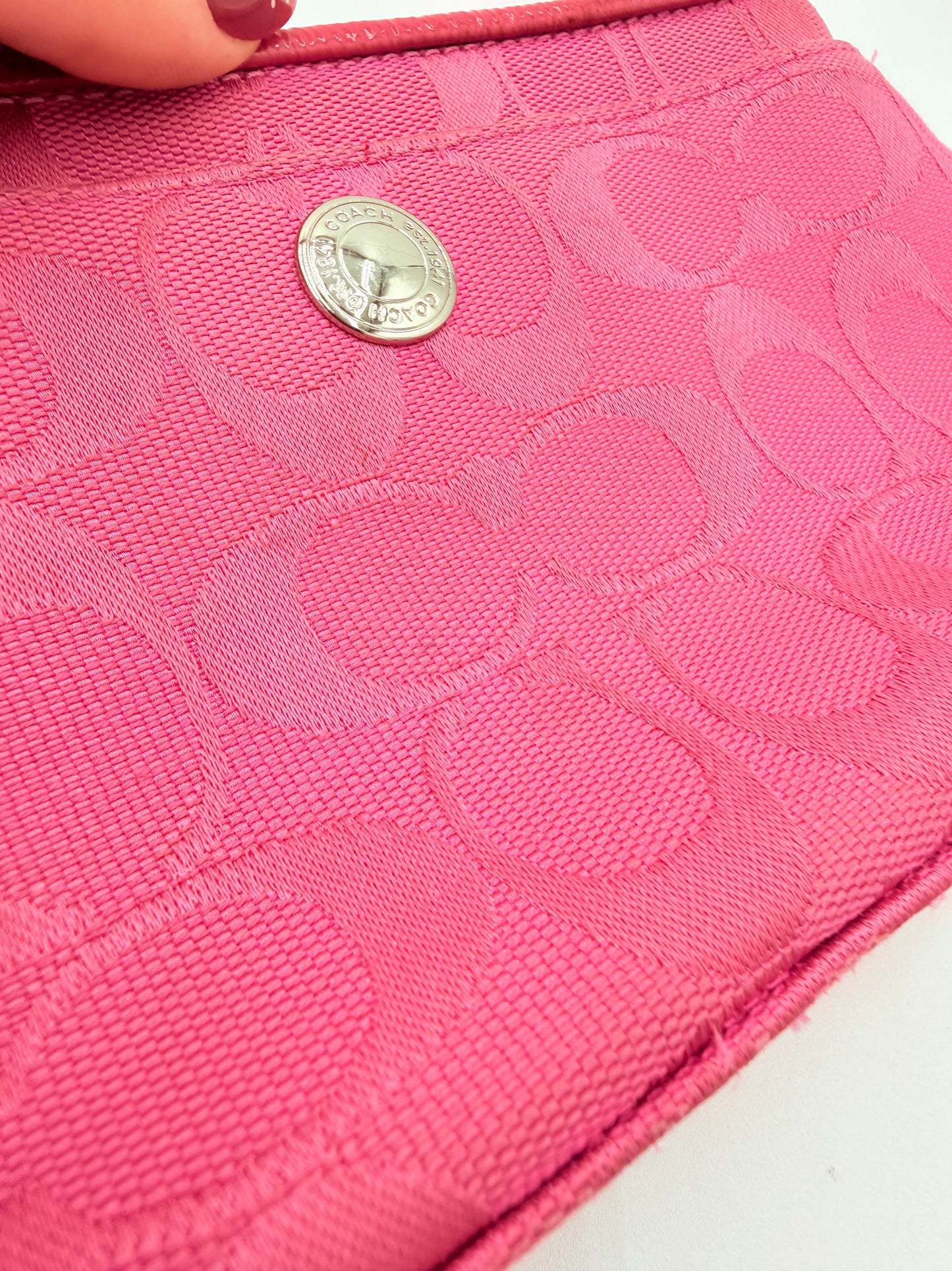 Wristlet Designer By Coach, Size: Medium