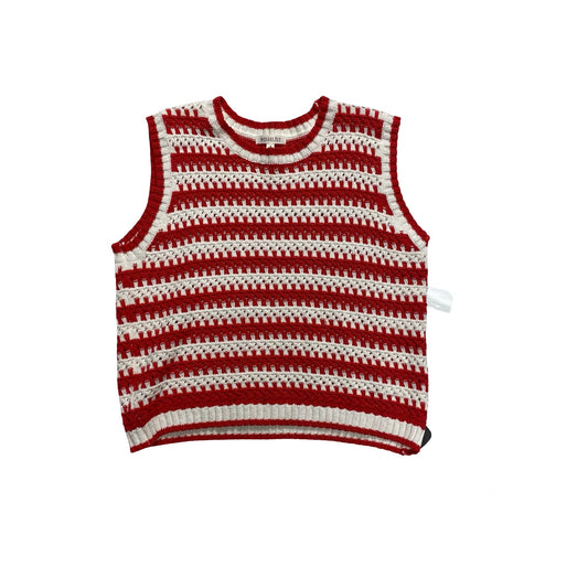 Top Sleeveless By Wishlist In Striped Pattern, Size:S