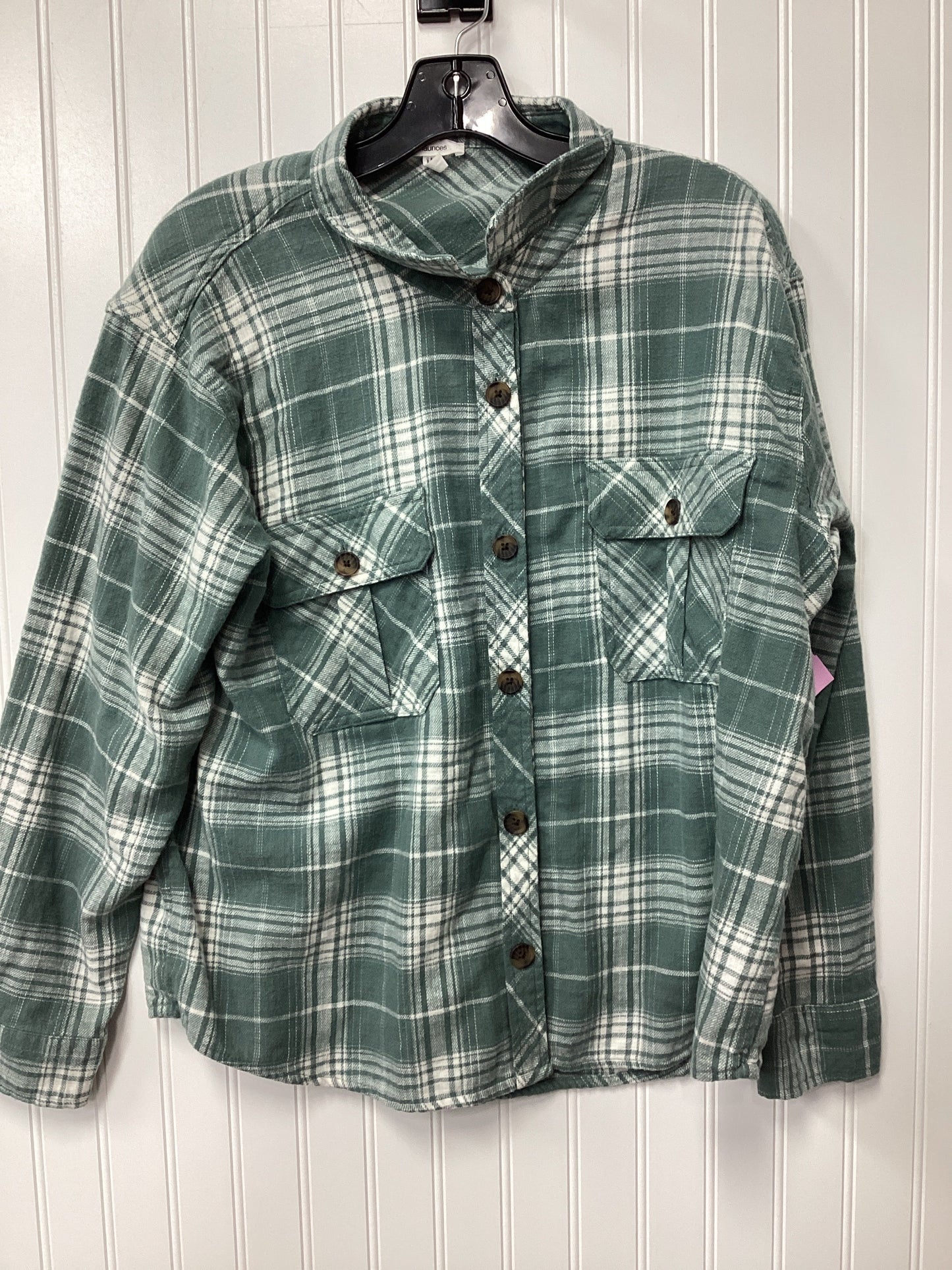 Top Ls By Maurices In Green, Size:Xl