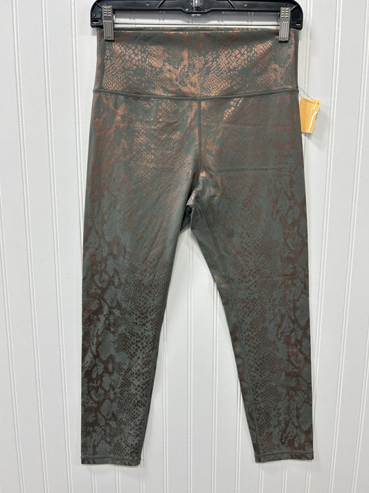 Athletic Leggings By Zyia In Animal Print, Size:L