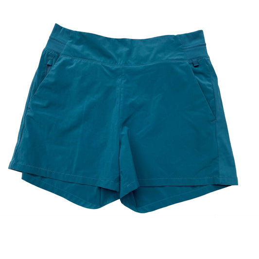 Athletic Shorts By Athleta In Teal, Size:6