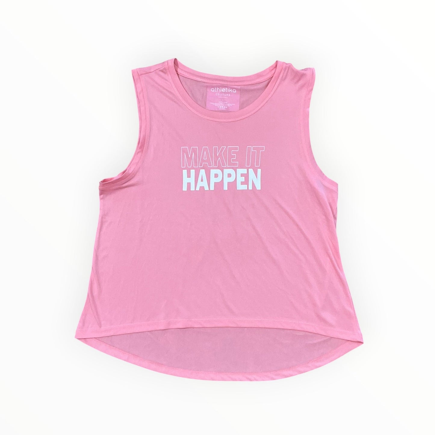 Top Sleeveless By Clothes Mentor In Coral, Size:L