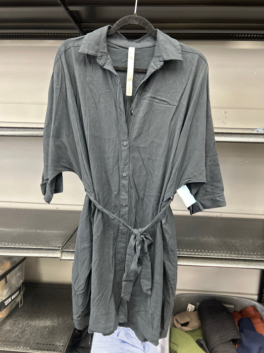 Athletic Dress By Lululemon In Black, Size:6