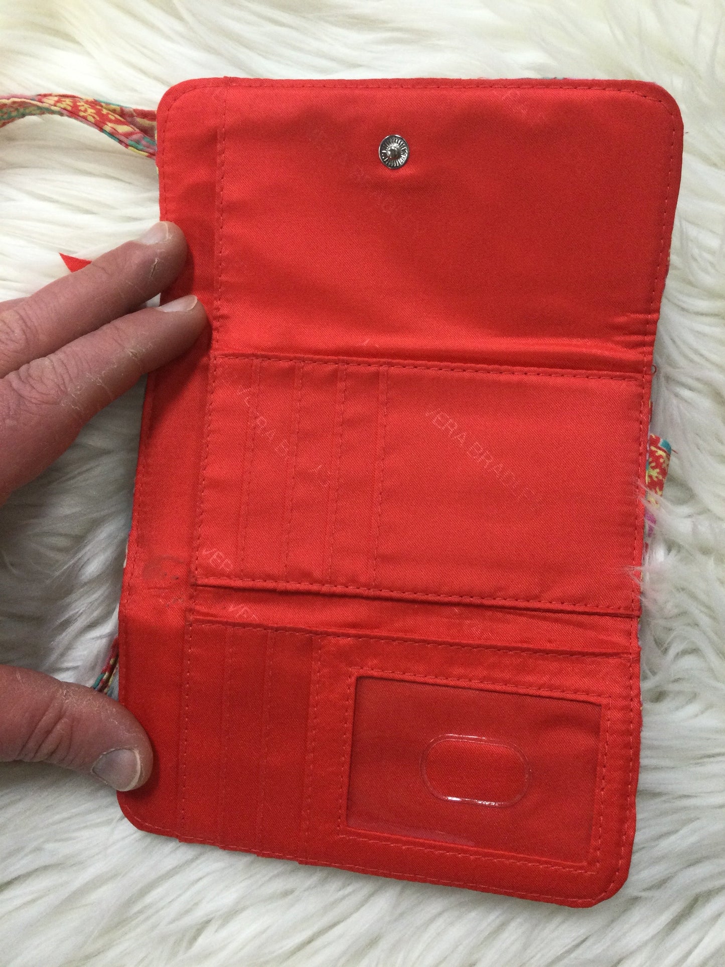 Handbag By Vera Bradley In Pink, Size:Small