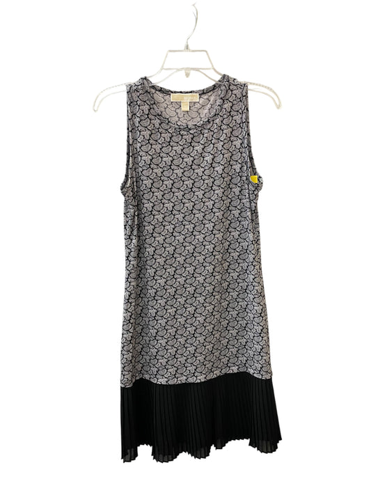 Dress Casual Midi By Michael By Michael Kors In Black, Size:Xs
