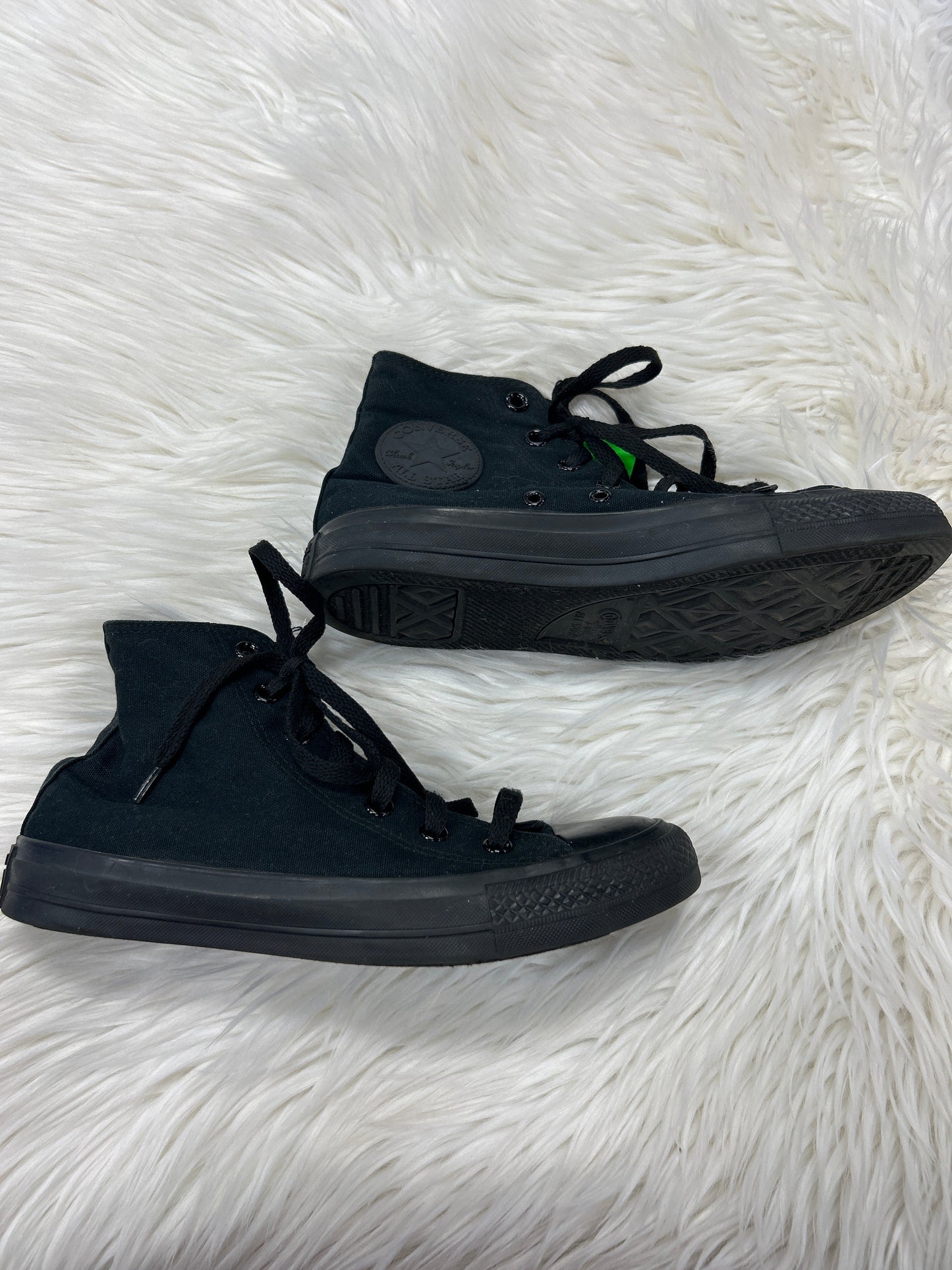 Shoes Sneakers By Converse In Black, Size:8