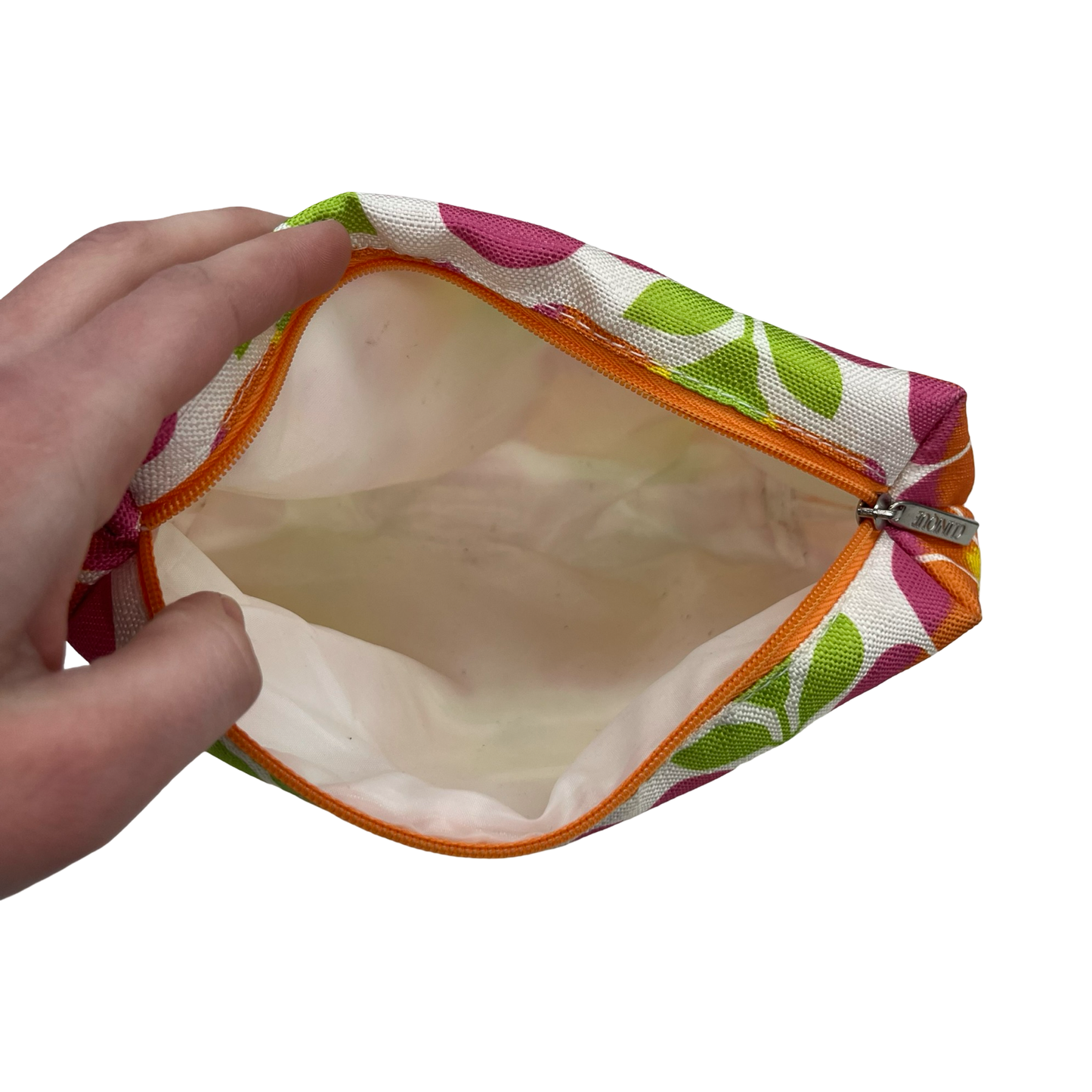 Makeup Bag By Clinique In Floral Print, Size:Small