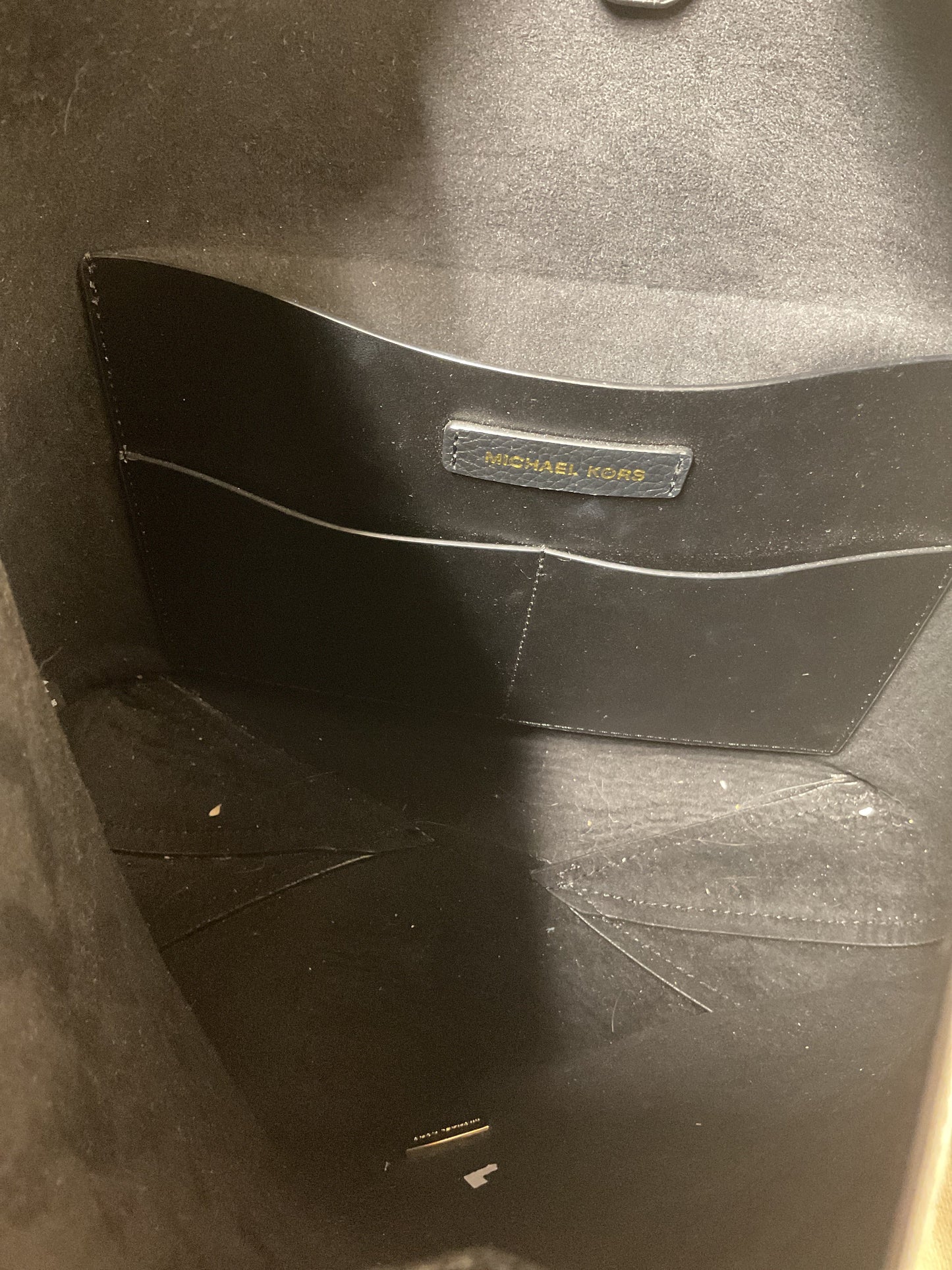 Handbag Designer By Michael Kors In Black, Size:Medium