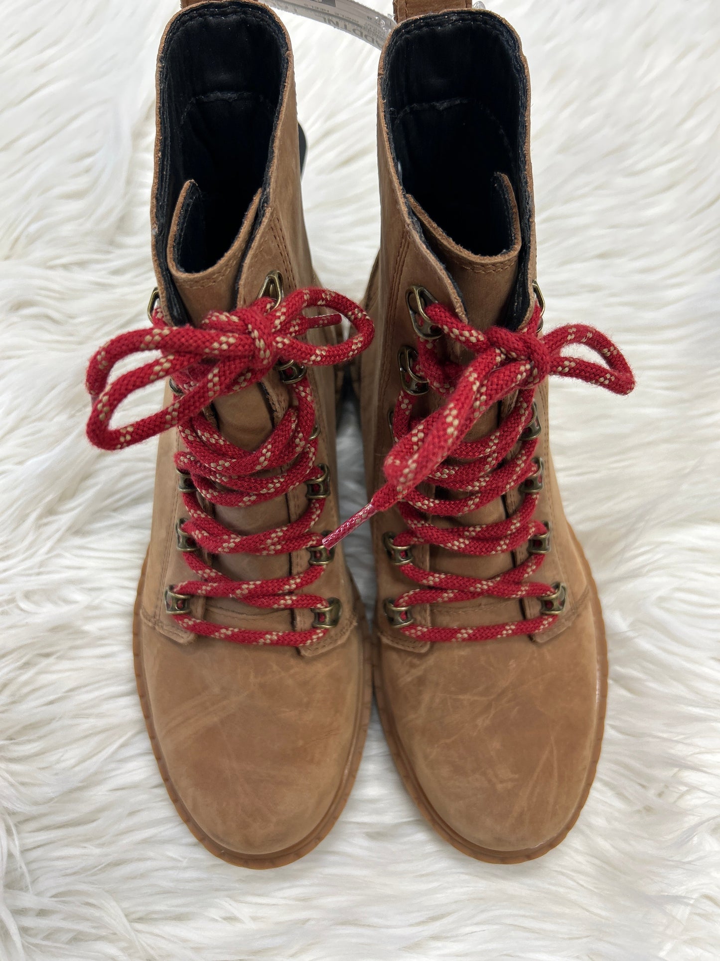 Boots Ankle Heels By Sorel In Brown, Size:8